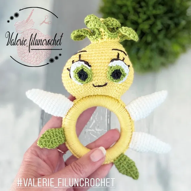 Valerie Fil un Crochet Citron Baby Lumi patron crochet PDF