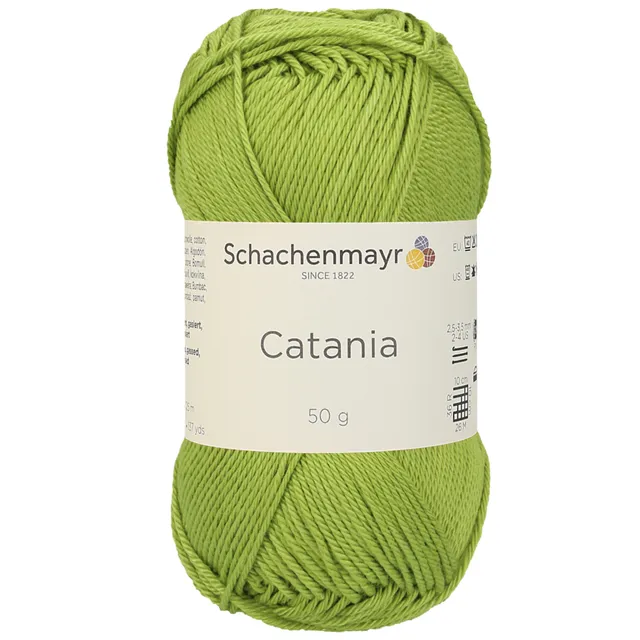 Schachenmayr Catania fil coton 0205 Apfel vert