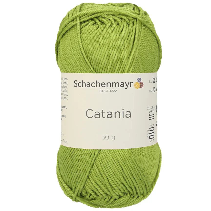 Schachenmayr Catania fil coton 0205 Apfel vert