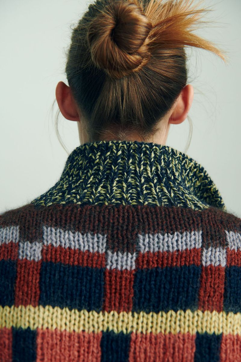 Isager Yarn Kits Anni Vest kit tricot gilet laine