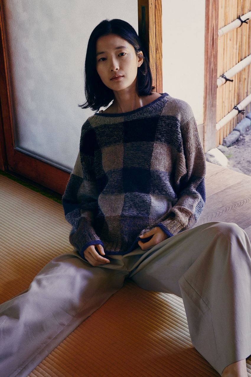 Isager Yarn Kits Bring on the night kit tricot pull homme