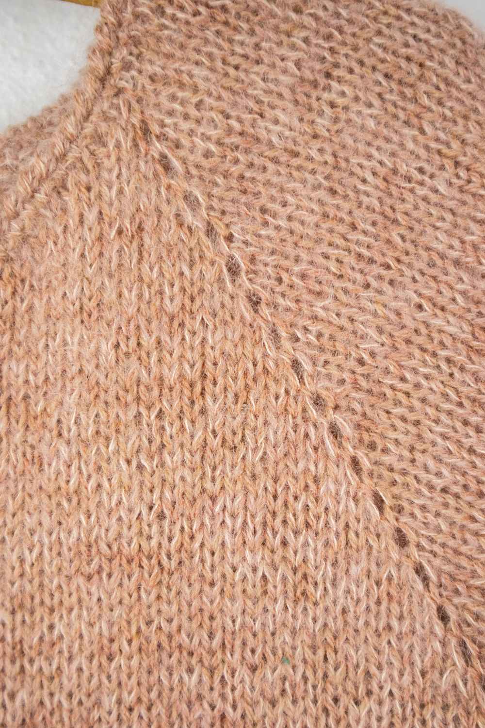 Isager Bluebell Cardi kit gilet Silk Mohair Highland