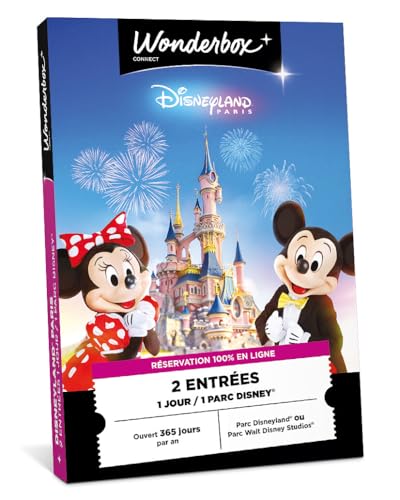 Wonderbox Connect Disneyland Paris 1 jour 1 parc 2 pers.