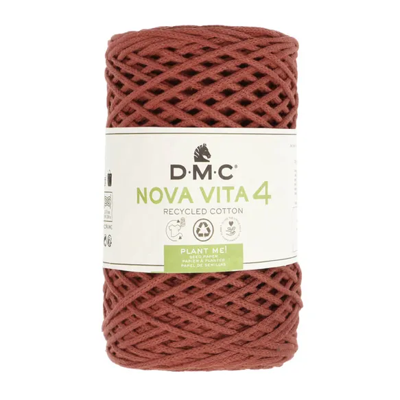 DMC Eco Vita 4 105 fil recyclé Rouille 250 g