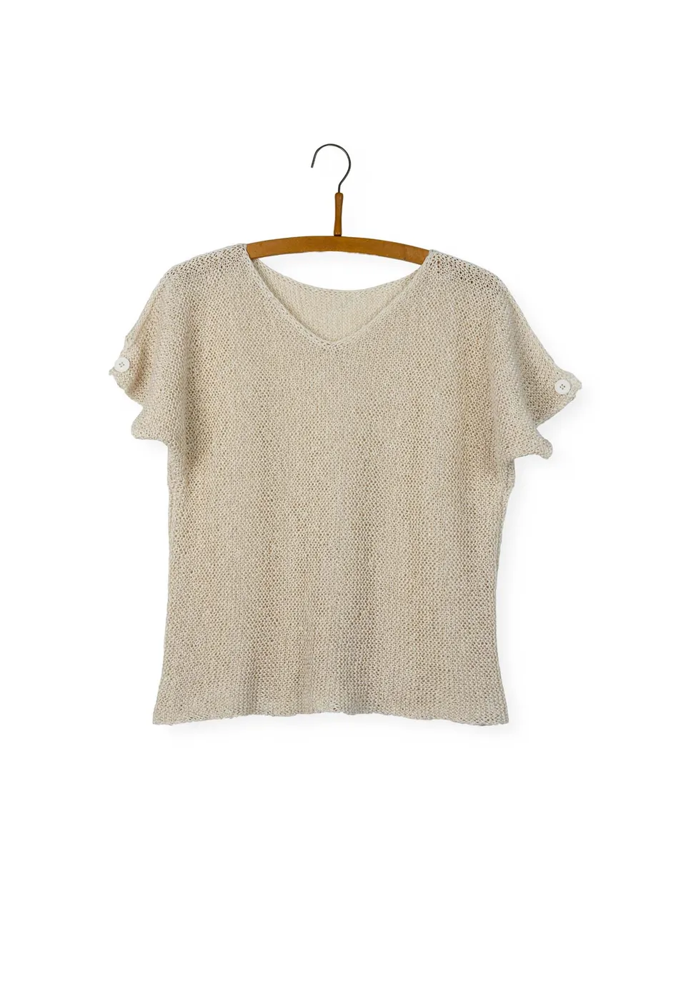 Isager Patterns Hvid Sommer patron tricot top été