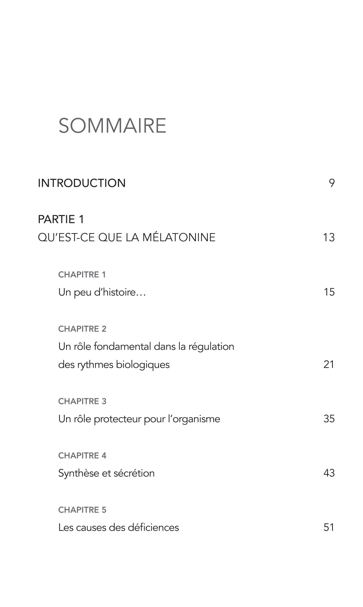 Souccar Indispensable mélatonine livre broché sommeil