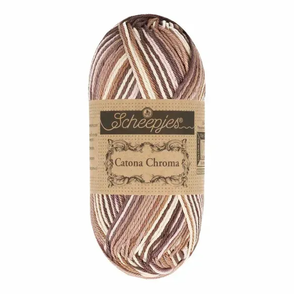 Scheepjes Catona Chroma 011 fil coton 50g dégradé multicolore