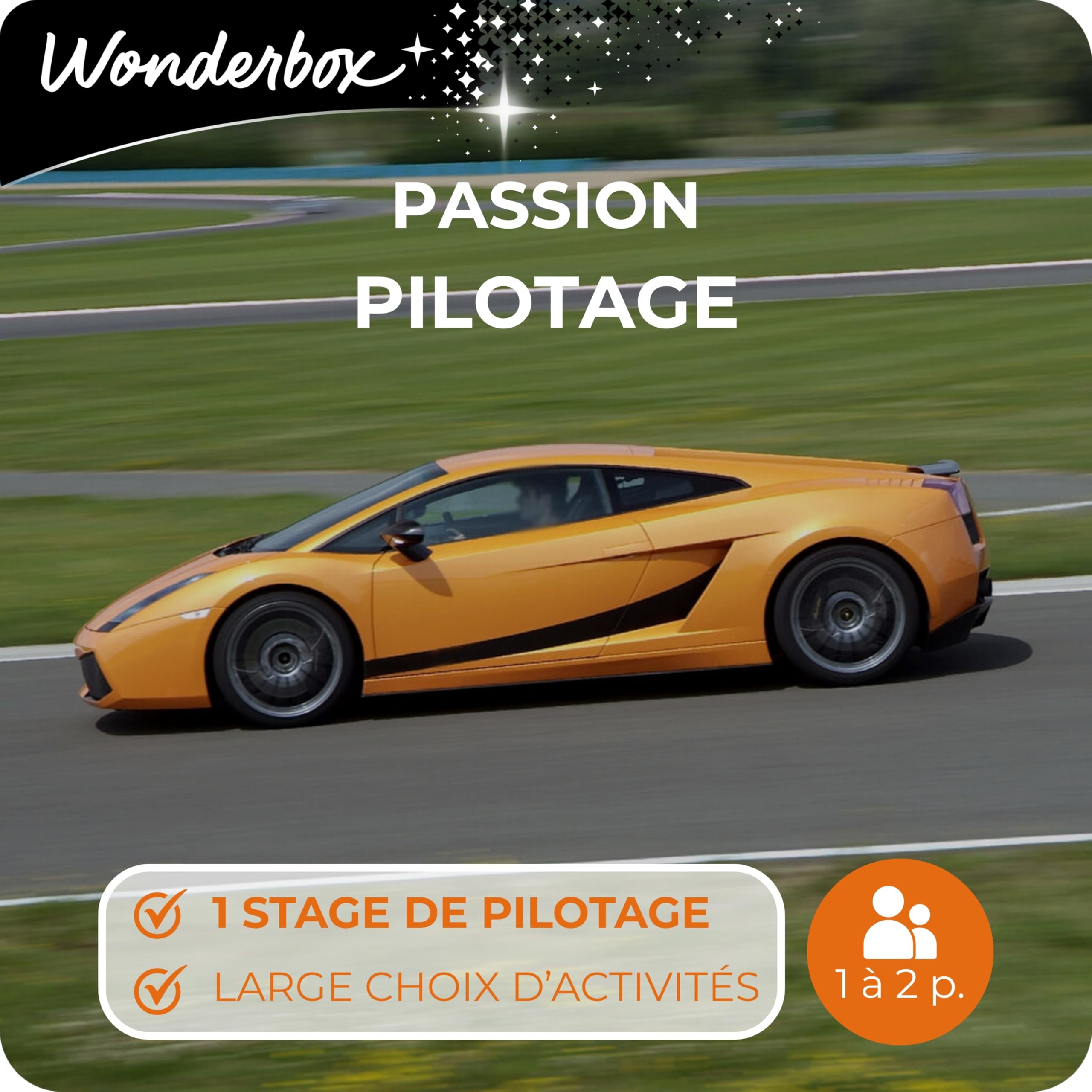 Wonderbox Passion Pilotage coffret cadeau stage Ferrari Porsche