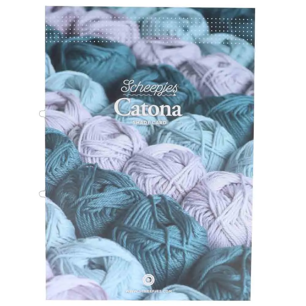 Scheepjes Catona nuancier carte couleurs coton 100 teintes