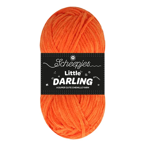 Scheepjes Little Darling 428 fil chenille Crab