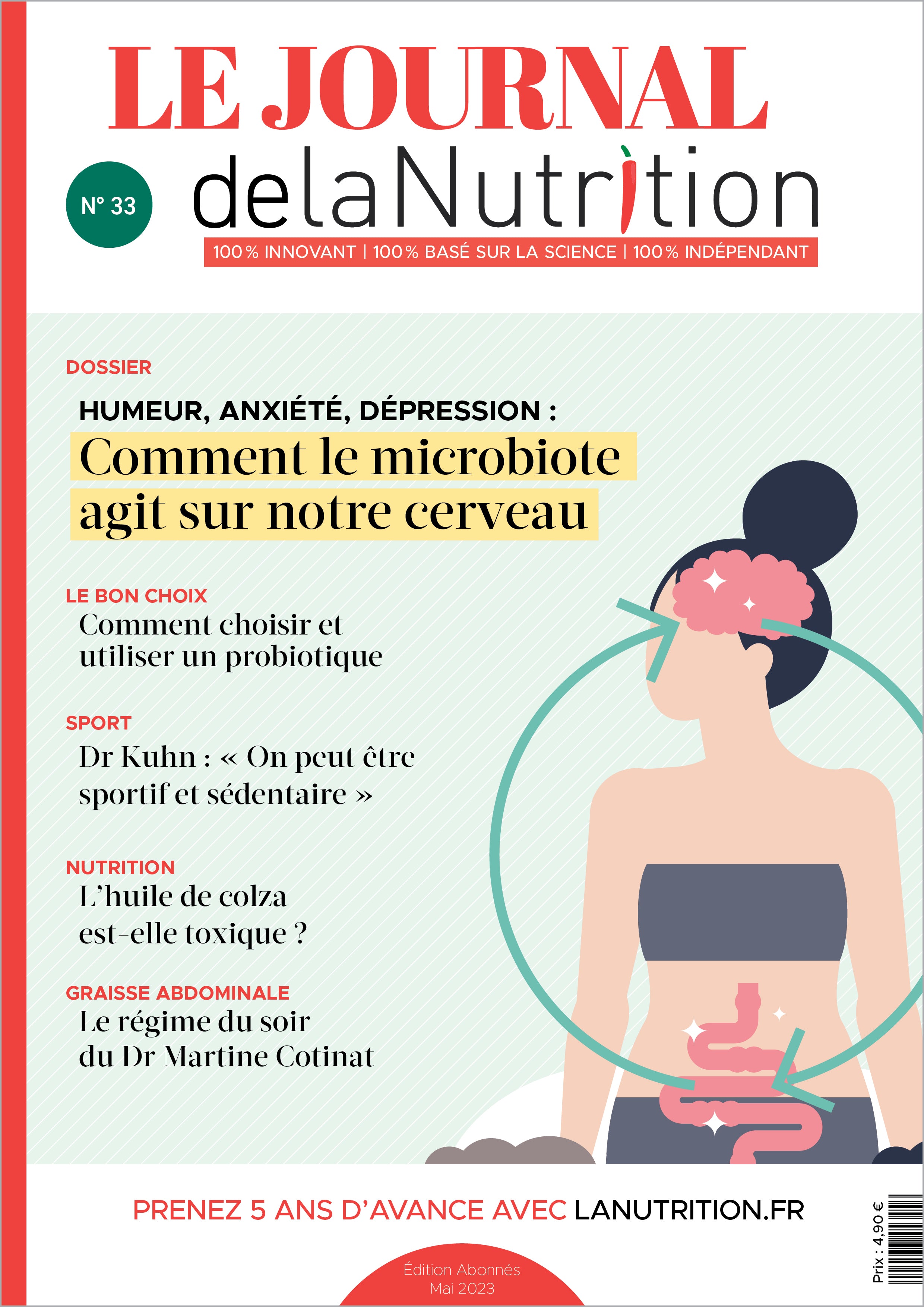 Souccar Le Journal de LaNutrition N°33 magazine nutrition PDF mai