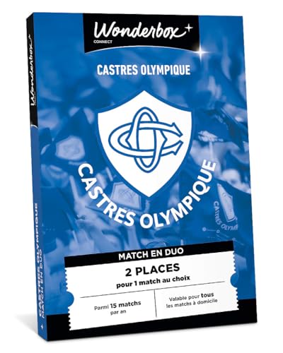 Wonderbox Castres Olympique coffret cadeau rugby 2 pers