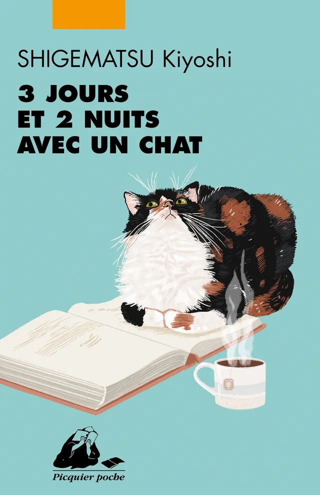 Éditions Picquier 3 Jours et 2 nuits avec un chat roman livre