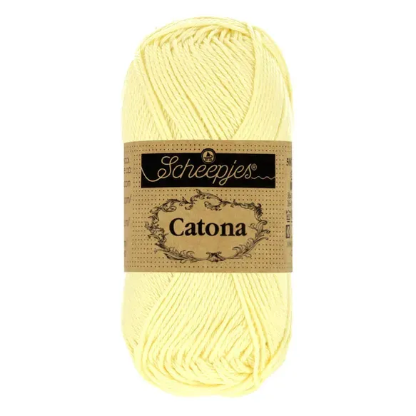 Scheepjes Catona 0101 fil coton 50g orange cristal