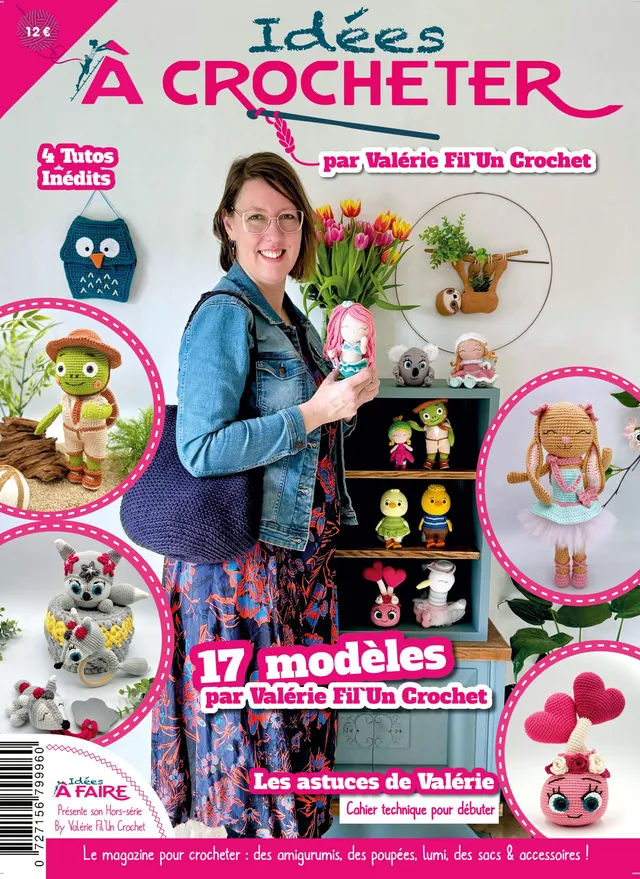 Valerie Fil Un Crochet Idées à Crocheter livre 17 tutoriels