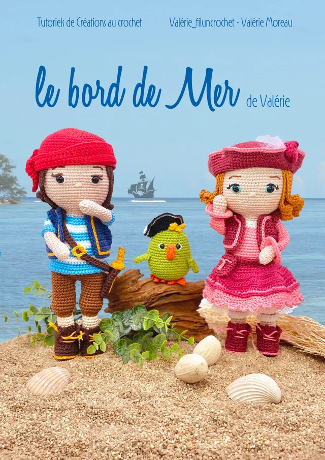 Valerie Fil Un Crochet Le Bord de Mer livre 16 tutoriels