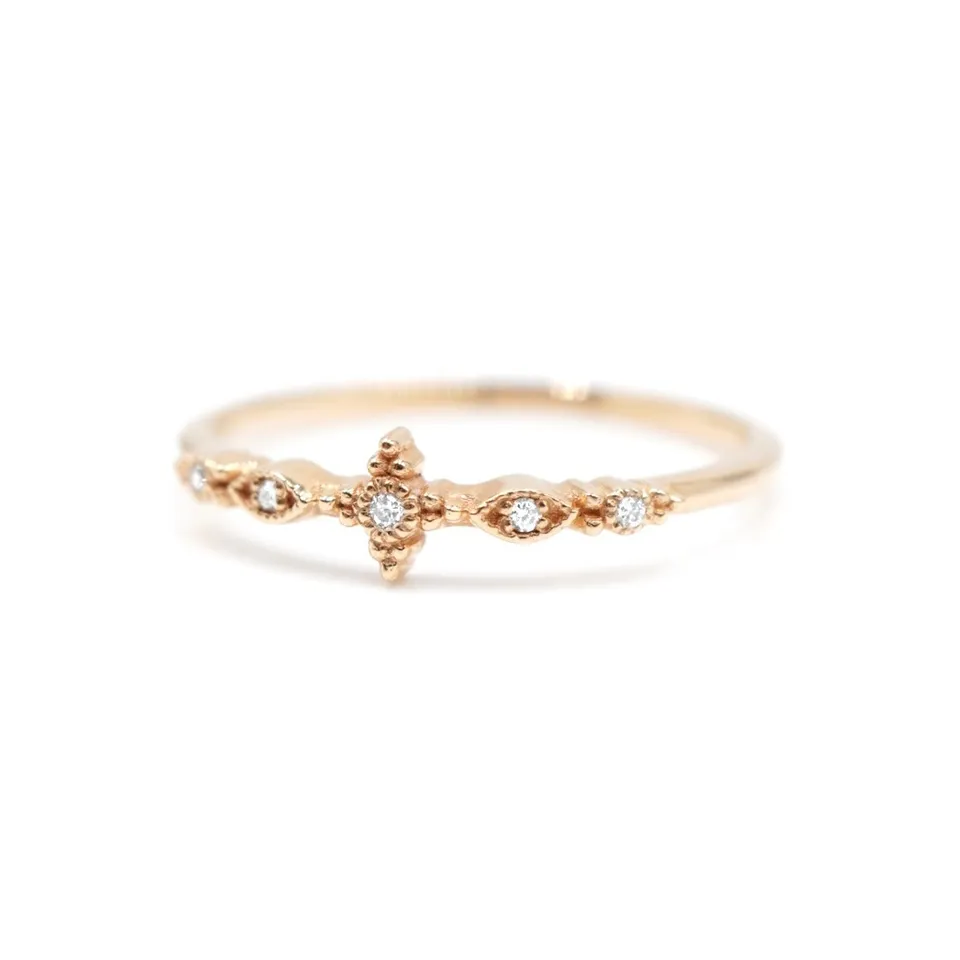 Angèle Brousse Greta bague Pretty or jaune 18 carats