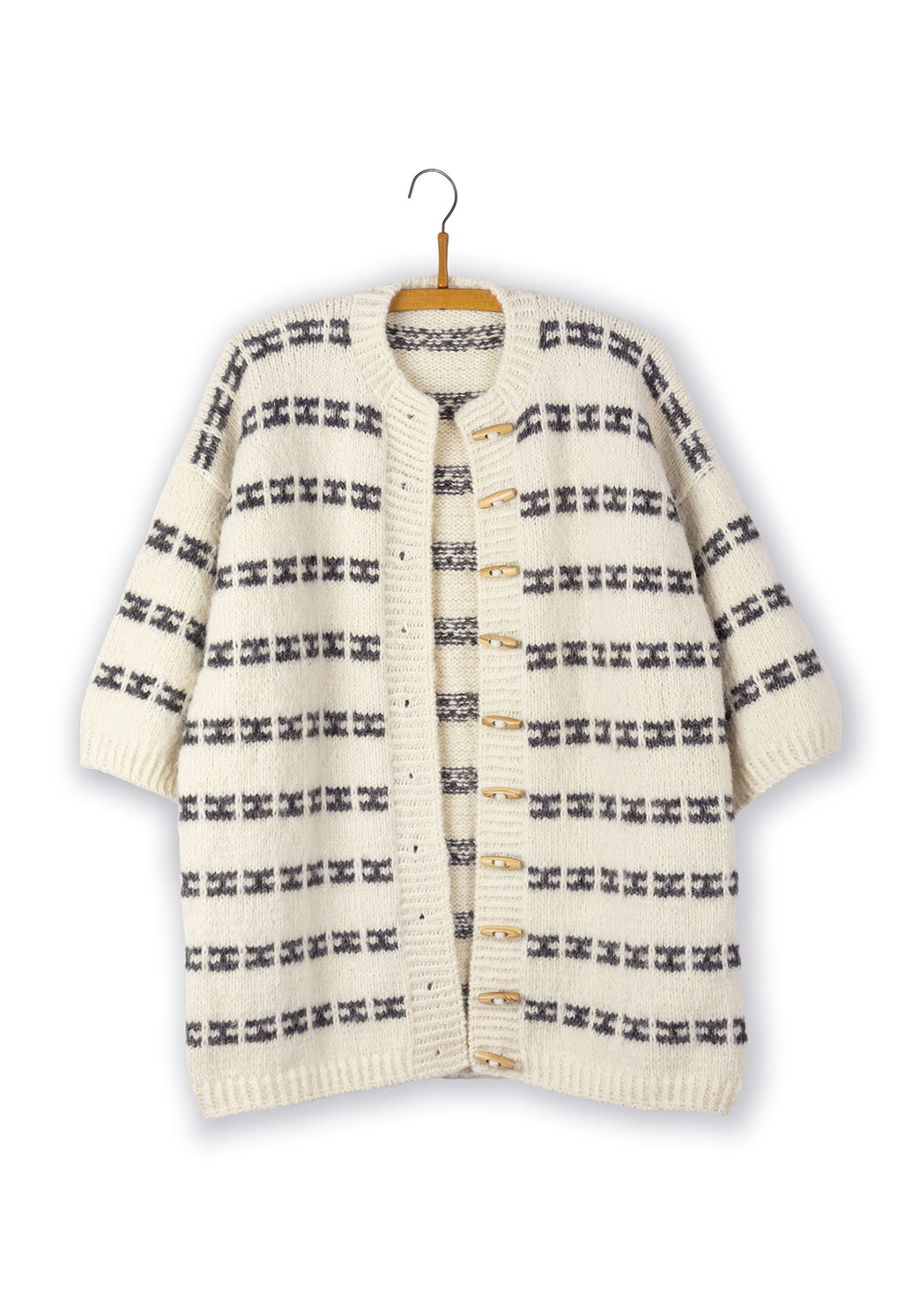 Isager Karla Cape kit tricot cape laine