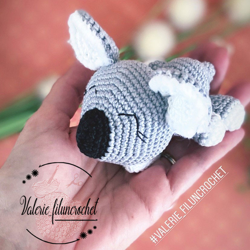 Valerie Fil Un Crochet Nicolas patron koala amigurumi
