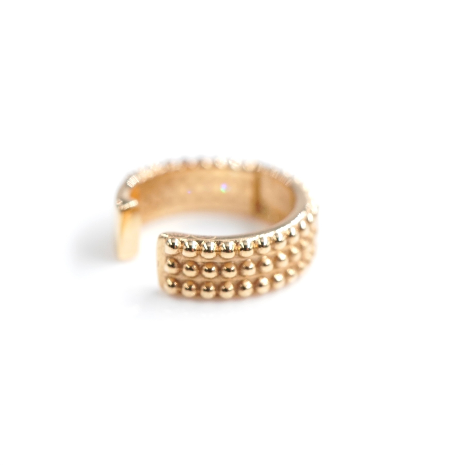 Angèle Brousse Nina earcuff or jaune 18 carats réversible