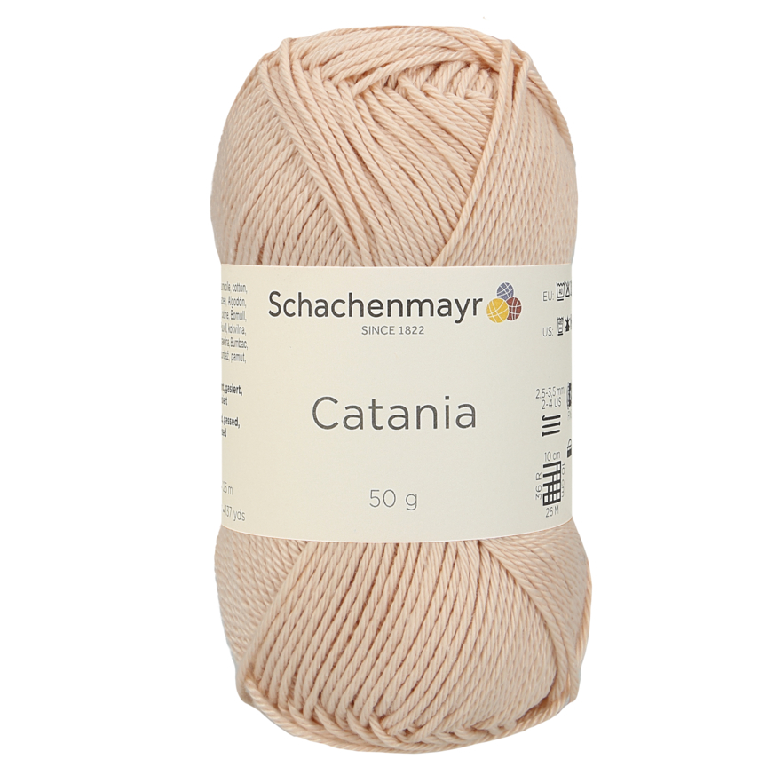 Schachenmayr Catania 436 fil coton ivoire 50 g