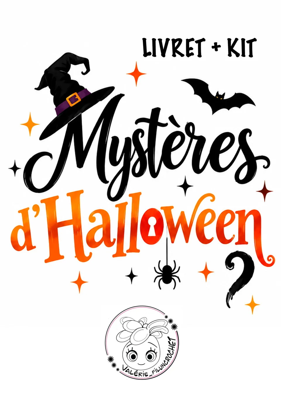 Kit crochet Box Mystère Halloween 2026 + livret