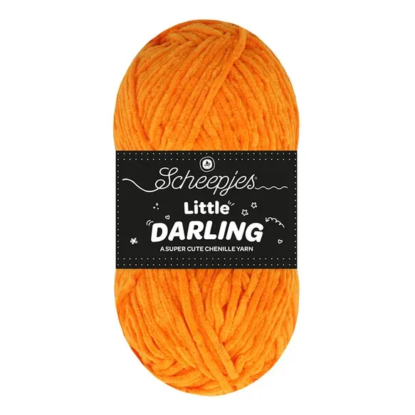 Scheepjes Chenille 403 fil velours Pumpkin orange