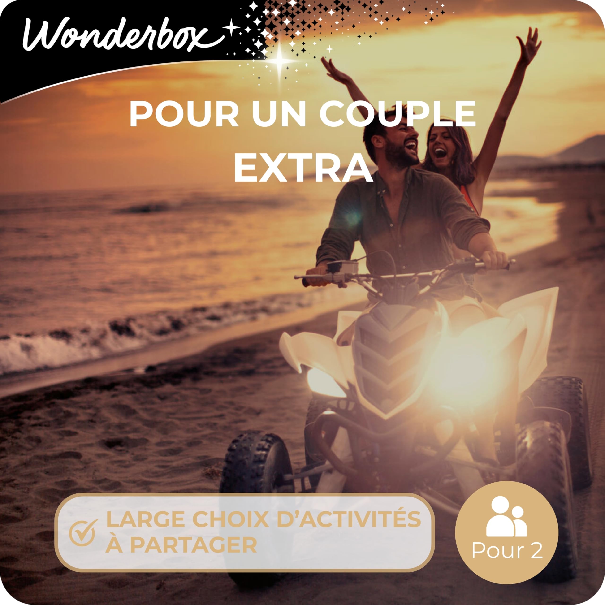 Wonderbox Coffrets multi-thèmes coffret couple extra 2 personnes