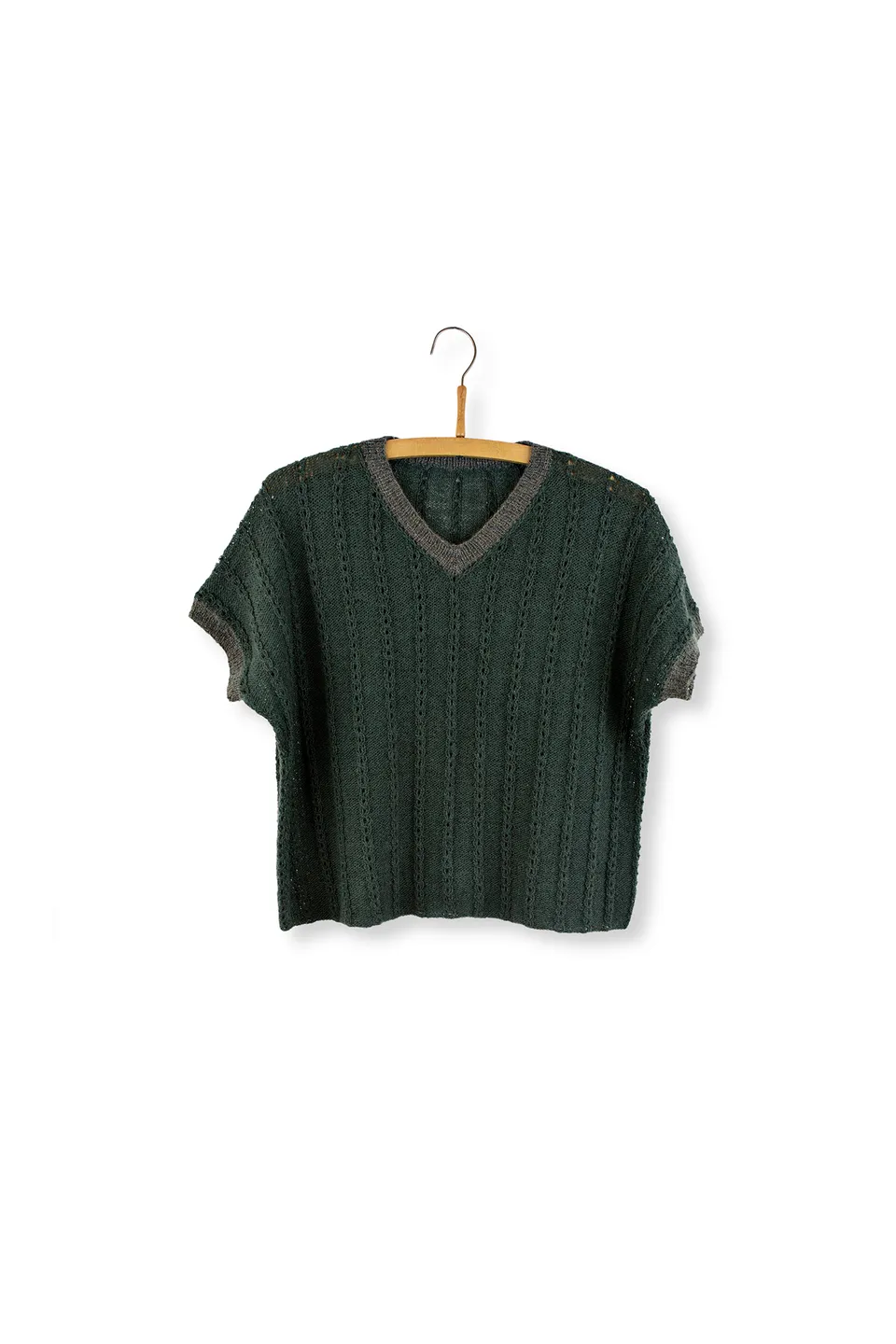 Isager PSSO kit tricot pull laine