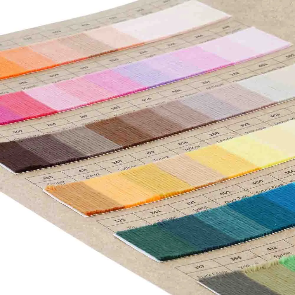 Scheepjes Catona nuancier carte couleurs coton 100 teintes