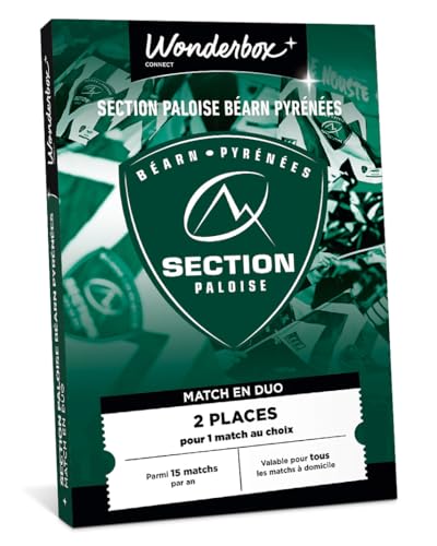 Wonderbox Section Paloise coffret cadeau rugby 2 pers