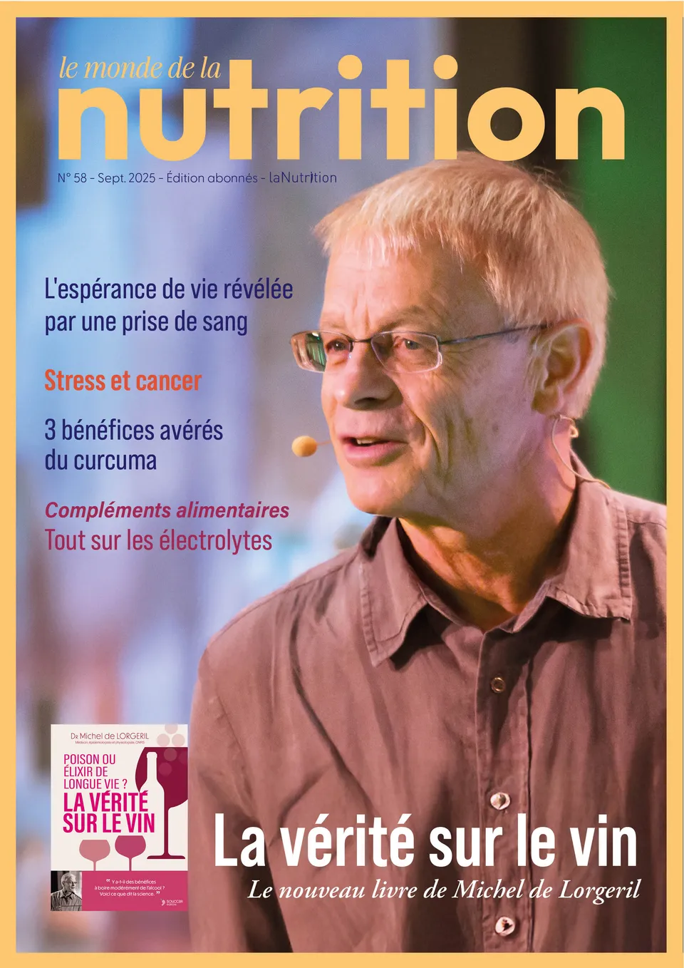 Souccar Journal LaNutrition N°58 magazine pdf vitamines cerveau