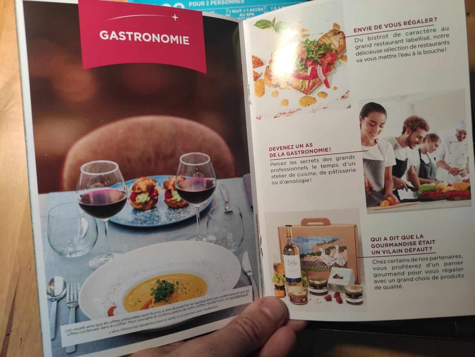 Wonderbox Week-End Cocooning coffret séjour 2 pers.