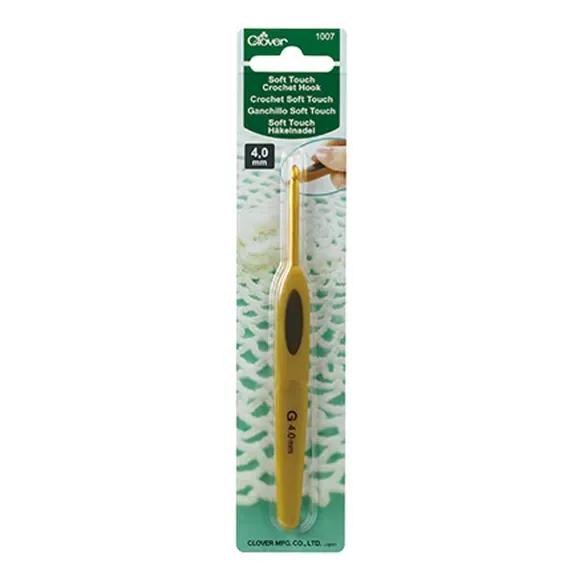 Clover Soft Touch n°4 crochet ergonomique 4 mm