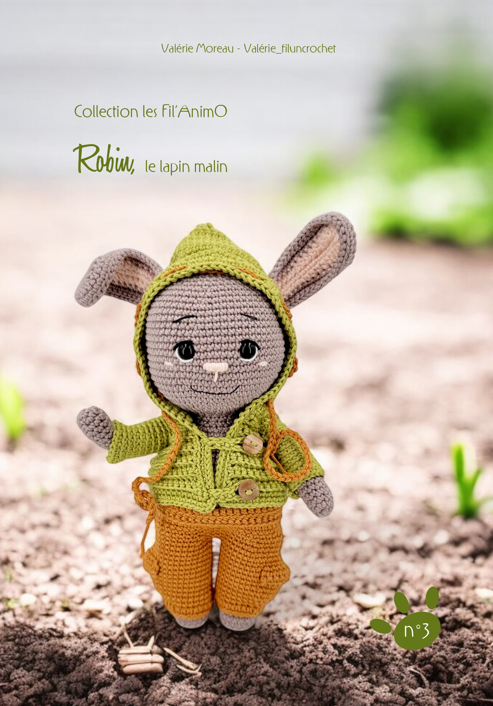 Valerie Fil Un Crochet Robin kit crochet lapin malin