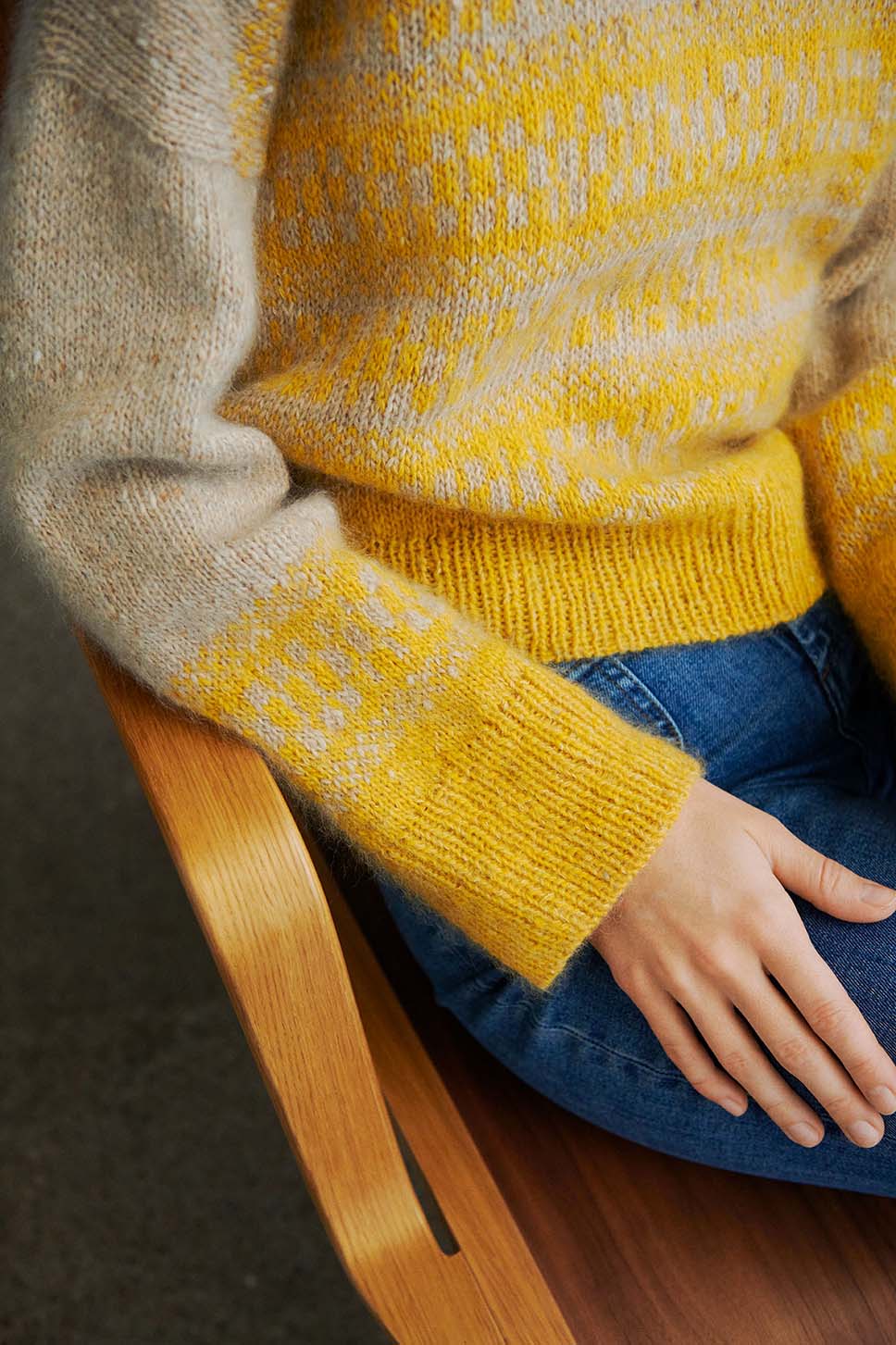 Isager Johanne Loop Sweater kit pull 88 EUR