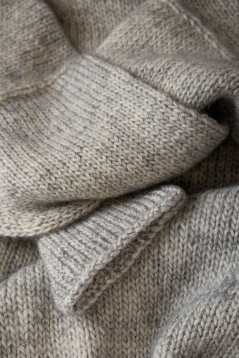 Isager Snug Sweater kit tricot pull chaud