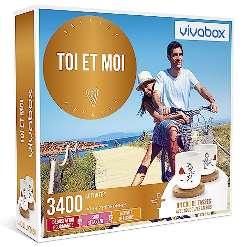 Wonderbox Instants à Deux coffret cadeau 2 personnes 3400 activités