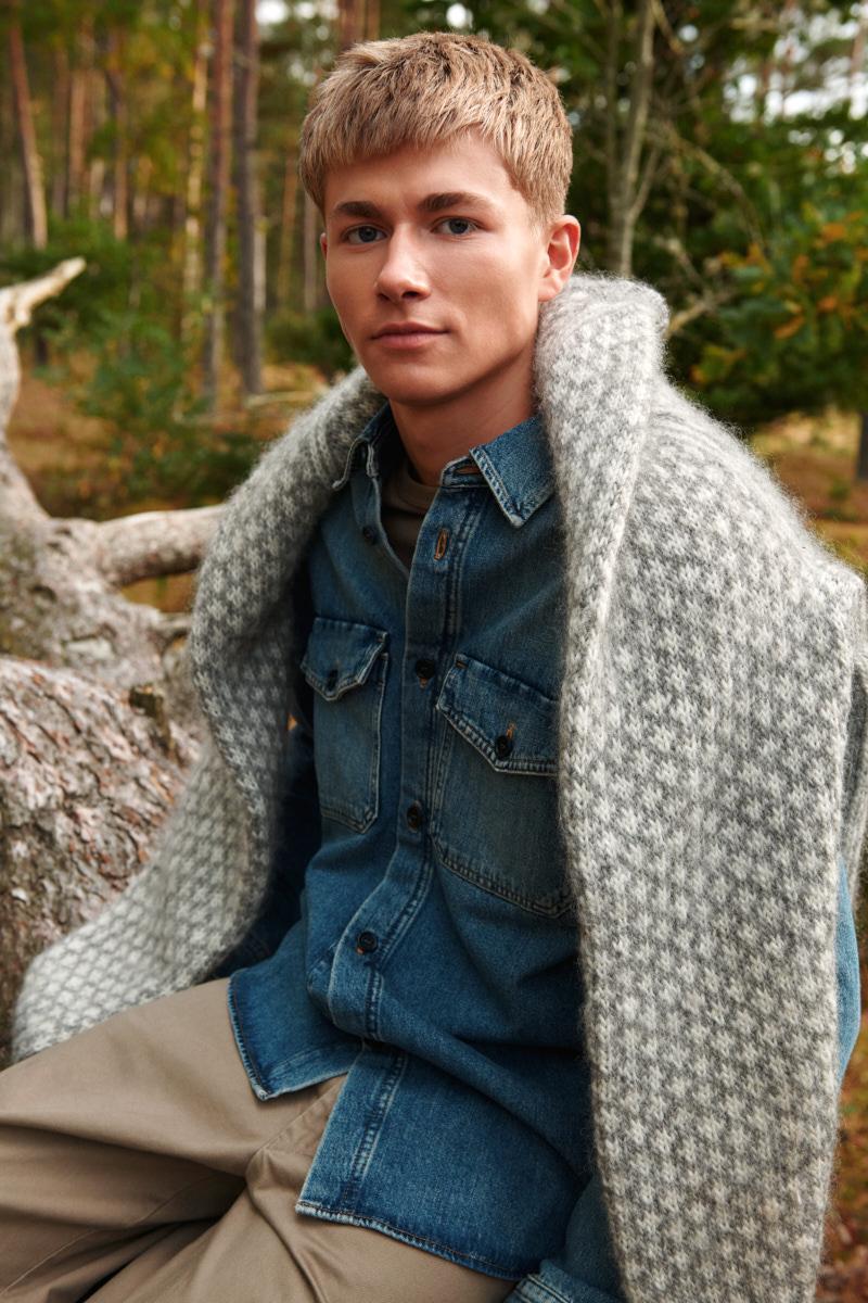 Isager Yarn Kits Knud’s Sweater kit pull Tversted