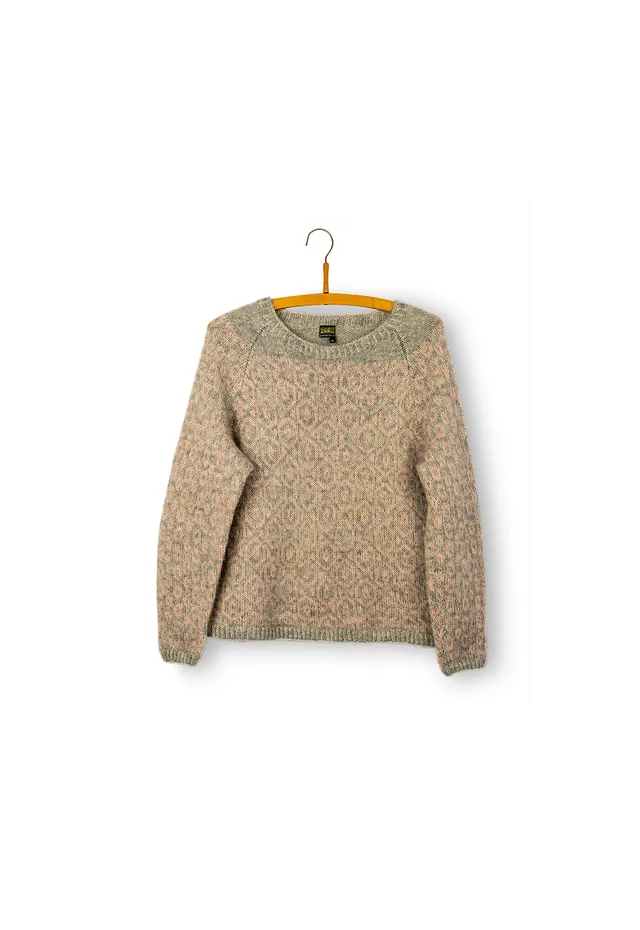 Isager Stille Hjerte kit tricot coeur déco laine