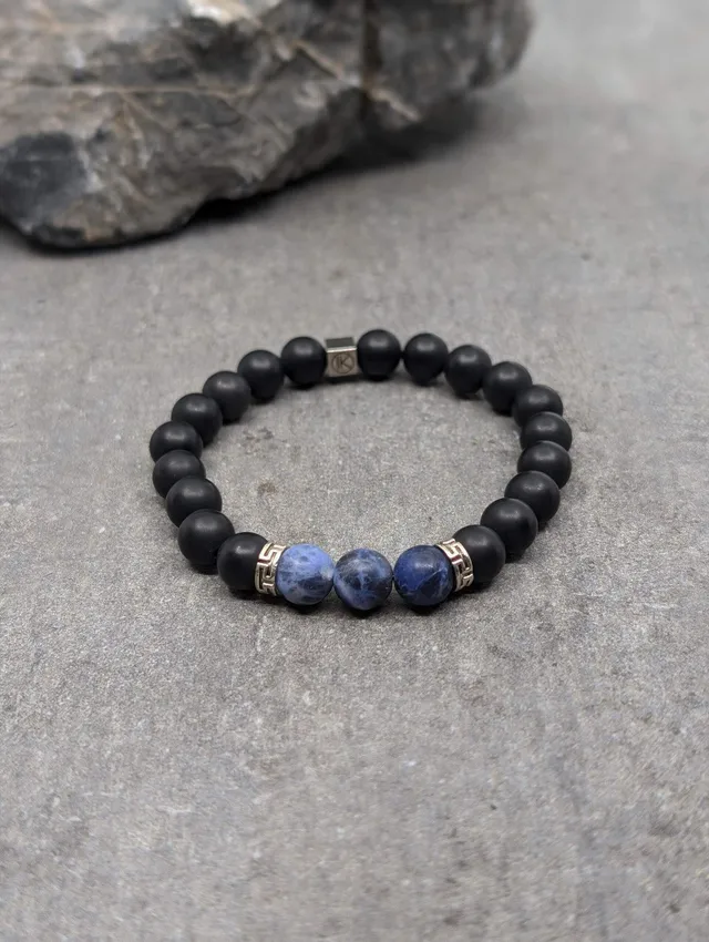 IKOBA Bracelets bracelet sodalite agate 8 mm mat