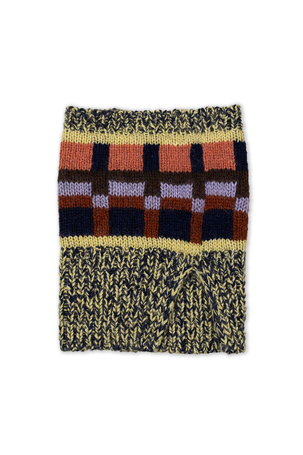 Isager Anni Cowl patron tricot snood col laine