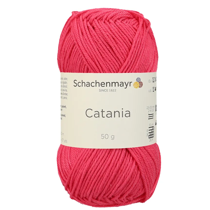 Schachenmayr Catania 0256 pelote coton himbeer