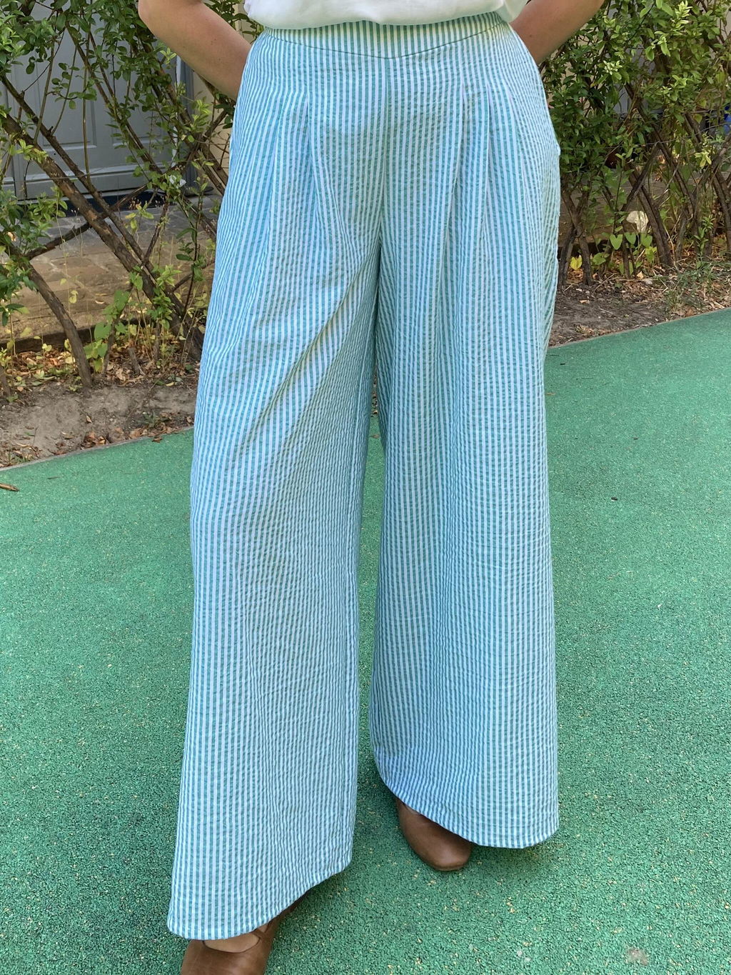 Laeti & Léa Andromède 32-52 patron couture pantalon PDF palazzo