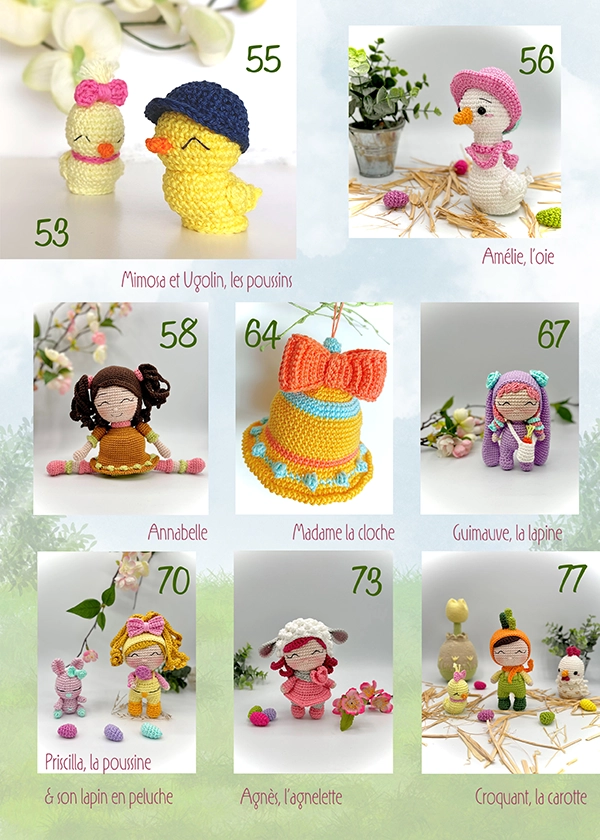 Valerie Fil Un Crochet Les Livres La Chasse aux Oeufs livre crochet A4