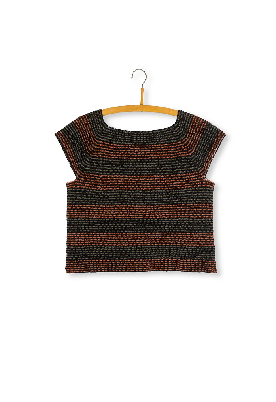 Isager Patterns Kontrast patron blouse pull tricot