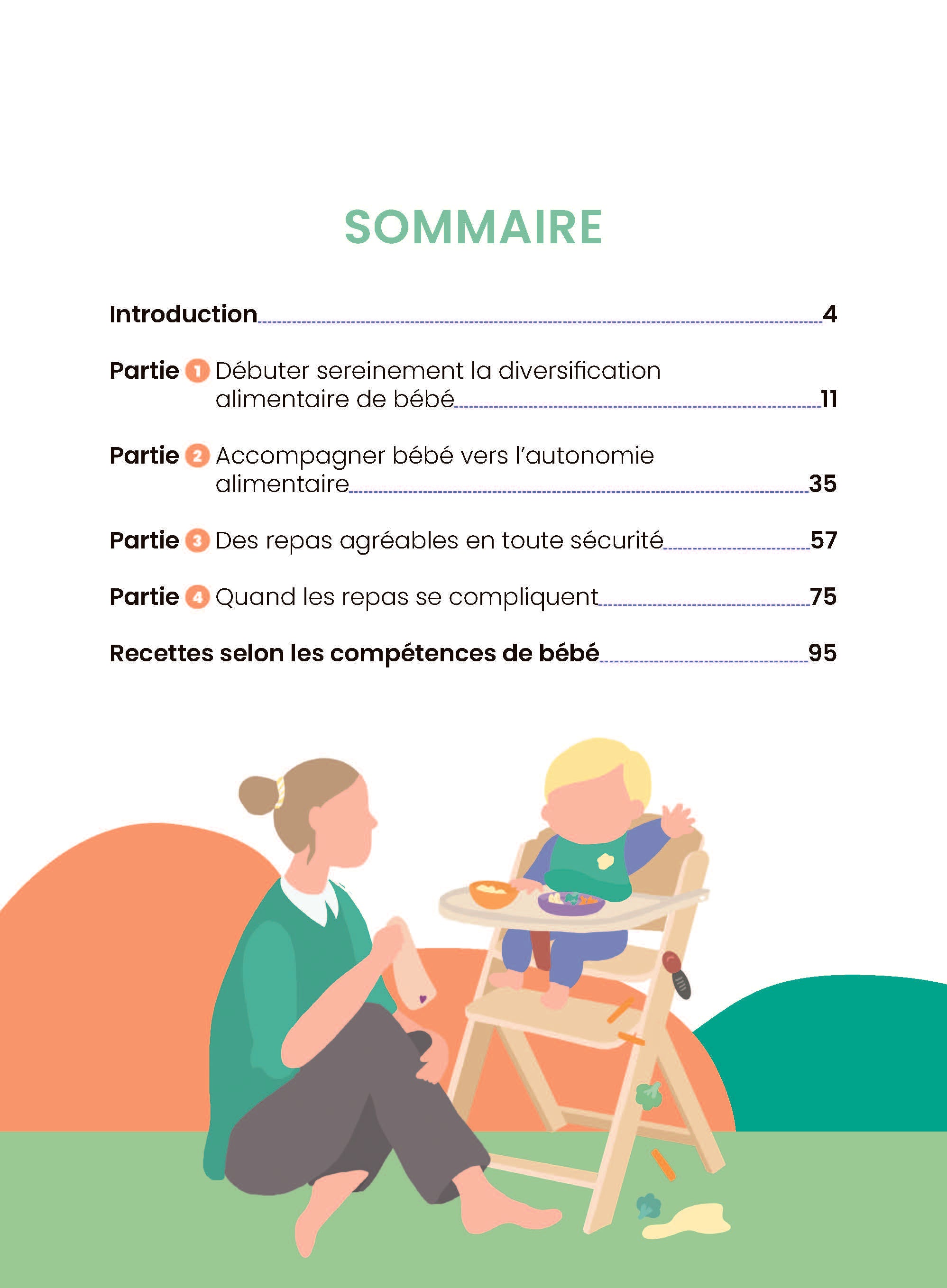 Souccar Piliers santé Purées ou morceaux livre broché bébé