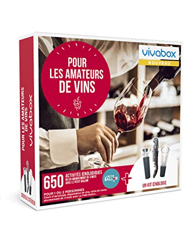 Wonderbox Restaurant & gastronomie coffret vin œnologie Petit Ballon