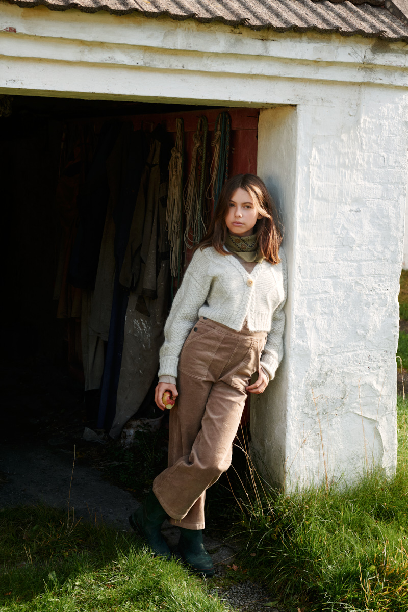 Isager Tversted Cardigan kit gilet Uld 2 Silk Mohair