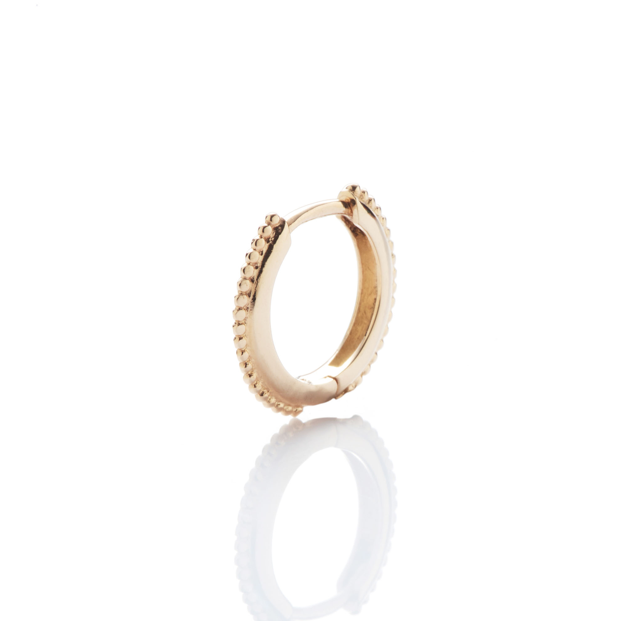 Angèle Brousse Georgia créole micro-perlée or 18 carats PM